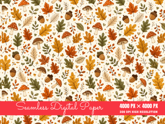Autumn Digital Paper and Fall Seamless: A Creative Revolution for Modern Designers