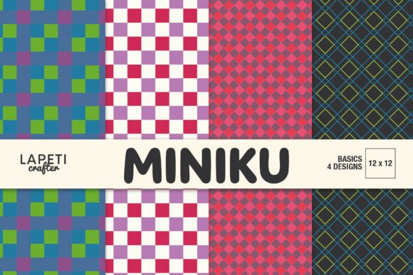Colorful Geometric Digital Papers