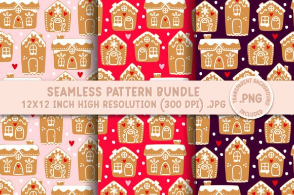 Gingerbread House Seamless Pattern: A Strategic Tool for Creative Projects