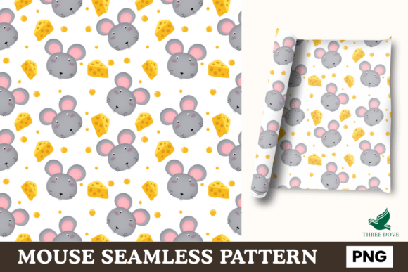 Mouse Seamless Pattern - 02