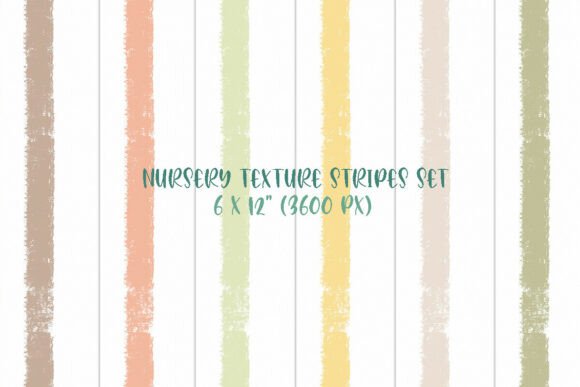 Nursery Texture Stripes Set: A Touch of Whimsy for Baby Spaces