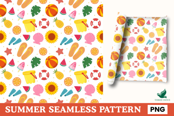 Summer Seamless Pattern - 05