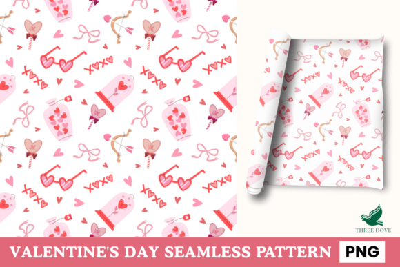 Valentine's Day Seamless Pattern - 05