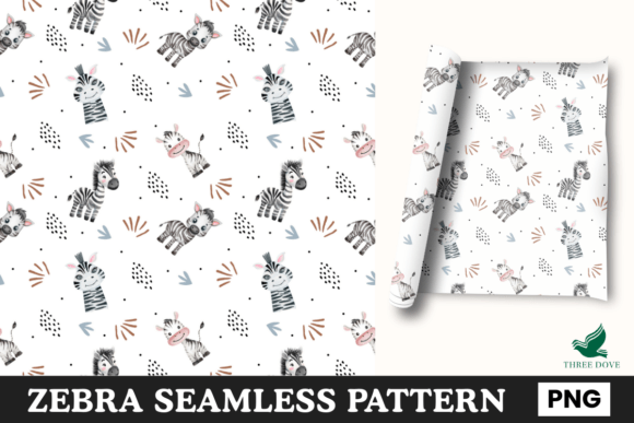 Zebra Seamless Pattern - 01